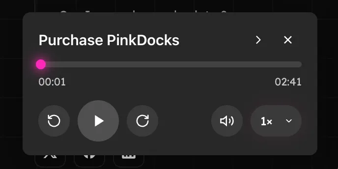 Listen to Documents feature (powered by Google TTS)